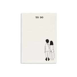 Blocnote Naked couple back / Helen b